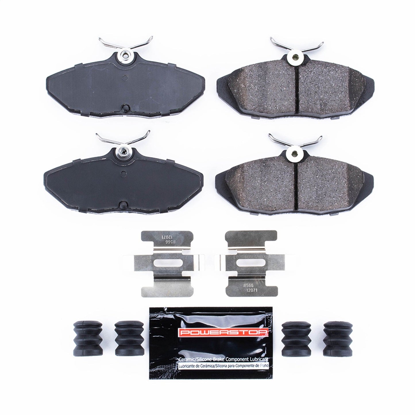 PowerStop 01-02 Dodge Viper Rear Z23 Evolution Sport Brake Pads w/Hardware (Z23-599)