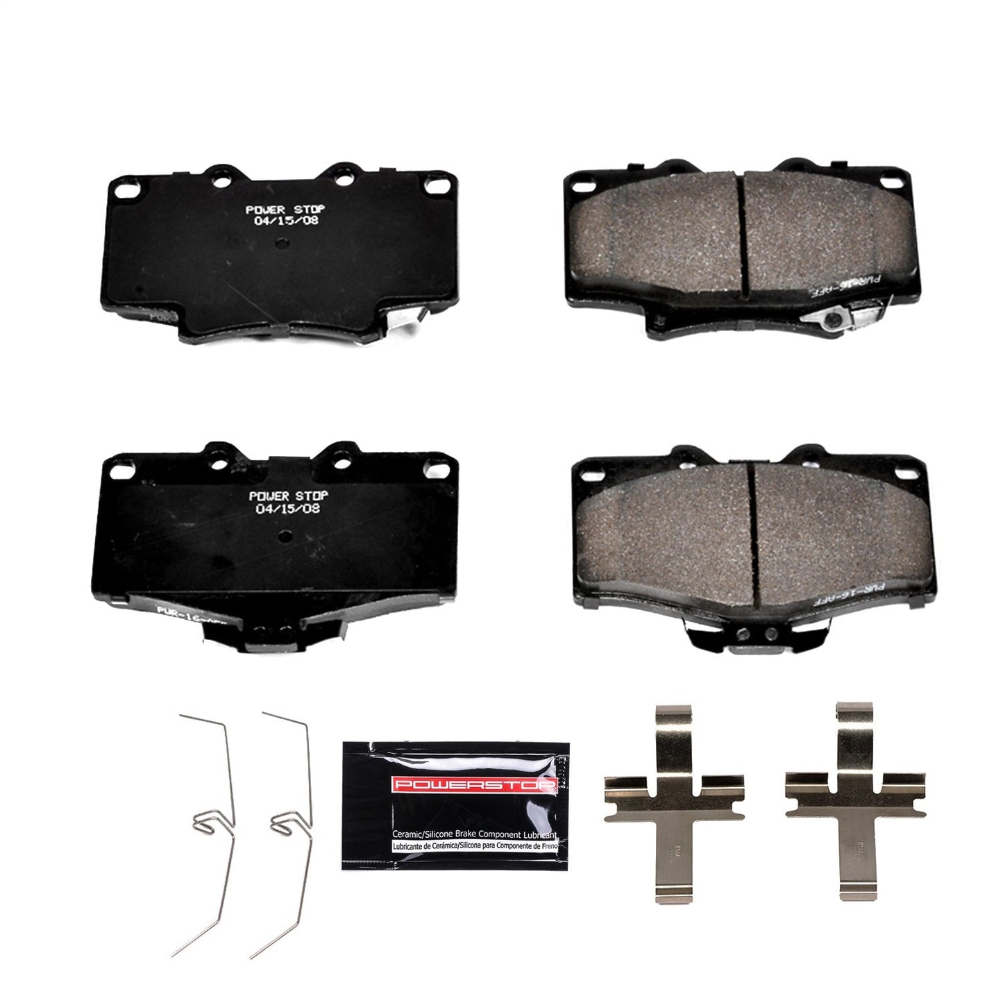 PowerStop 91-95 Toyota 4Runner Front Z23 Evolution Sport Brake Pads w/Hardware (Z23-611)