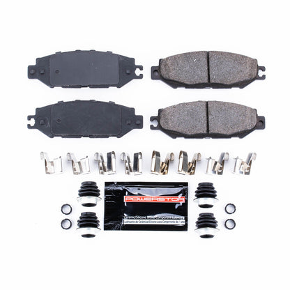 PowerStop 93-00 Lexus LS400 Rear Z23 Evolution Sport Brake Pads w/Hardware (Z23-613)