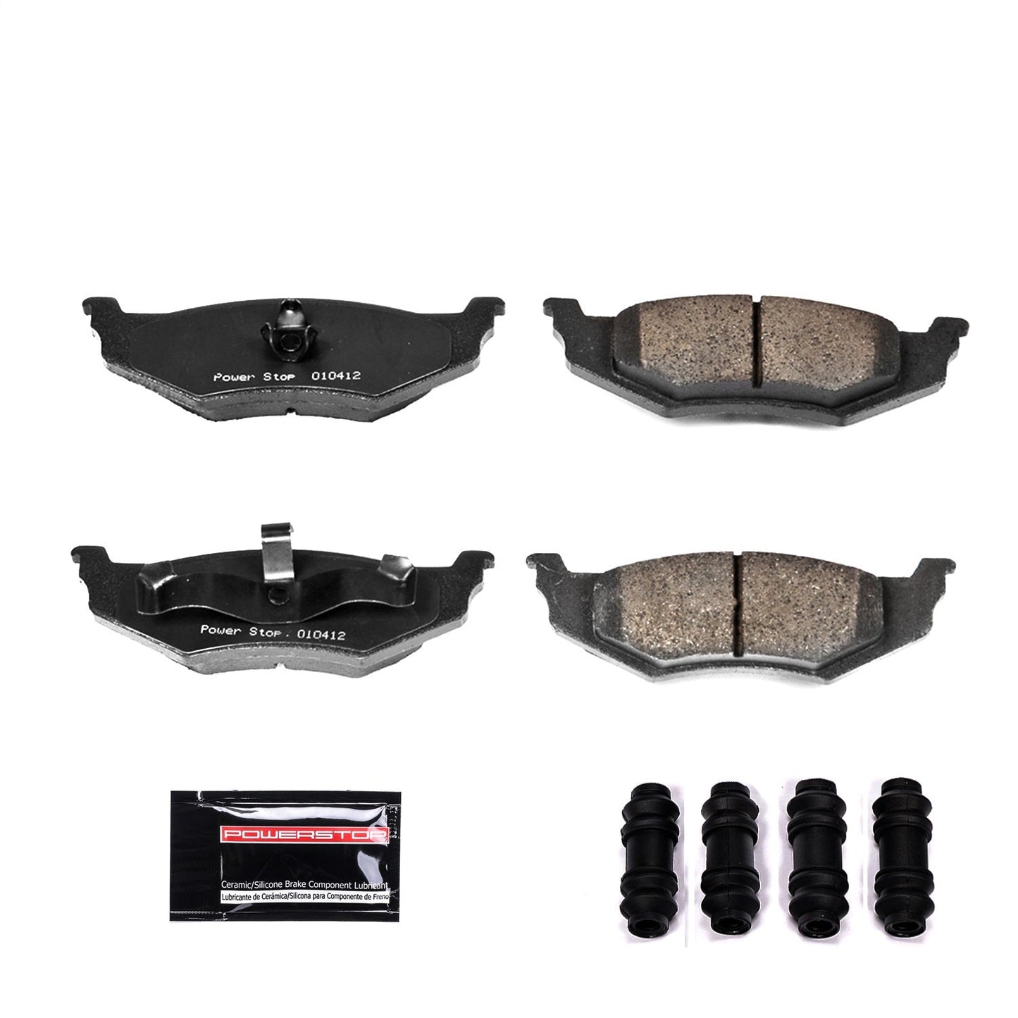 PowerStop 99-04 Chrysler 300M Rear Z23 Evolution Sport Brake Pads w/Hardware (Z23-641)