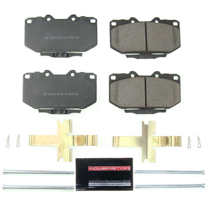 PowerStop 89-96 Nissan 300ZX Front Z23 Evolution Sport Brake Pads w/Hardware (Z23-647)