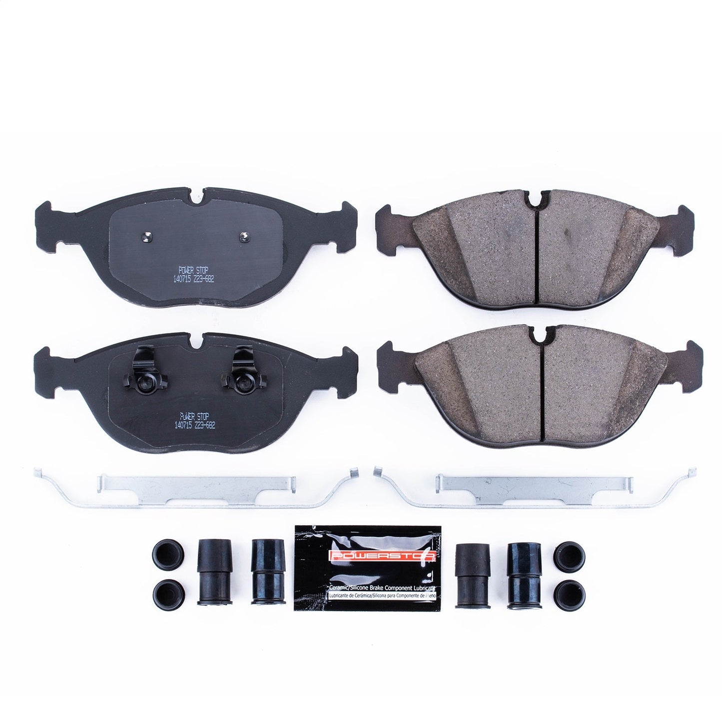 PowerStop 04-06 Audi TT Quattro Front Z23 Evolution Sport Brake Pads w/Hardware (Z23-682)