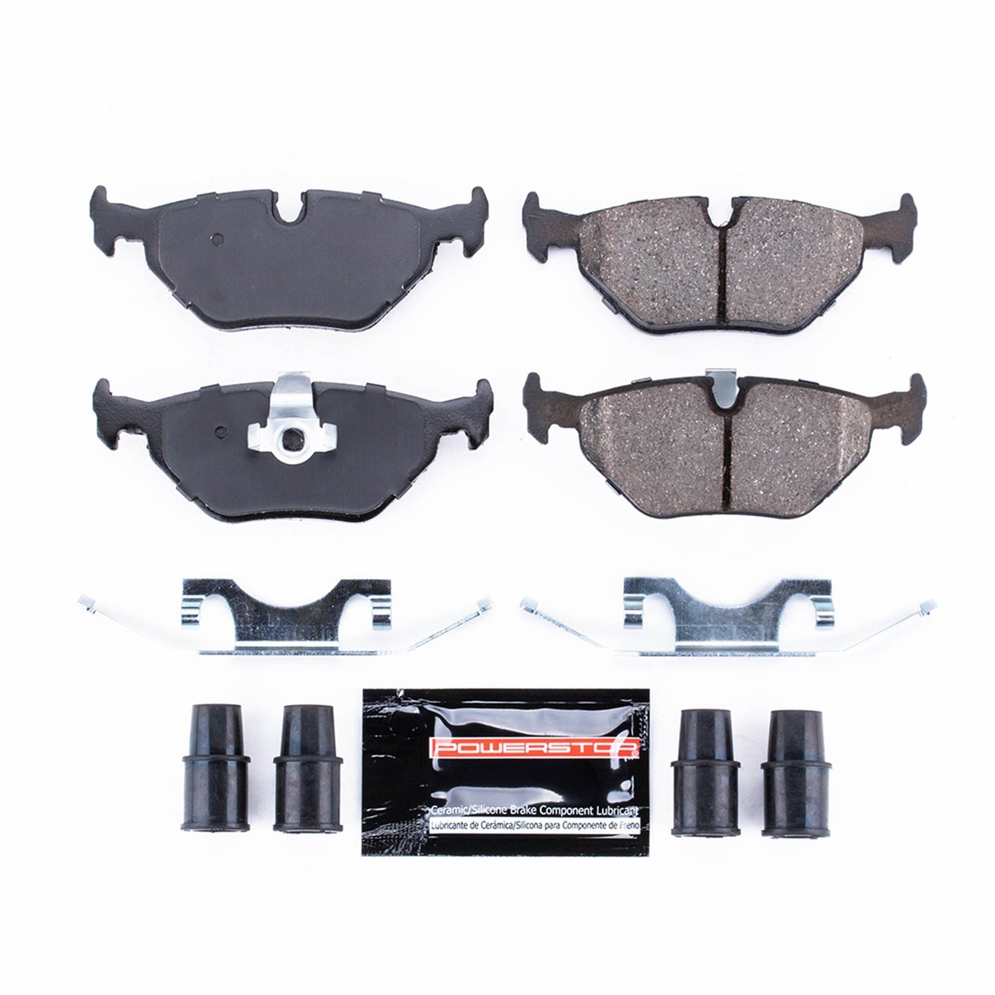PowerStop 01-02 BMW 525i Rear Z23 Evolution Sport Brake Pads w/Hardware (Z23-692A)