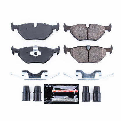 PowerStop 01-02 BMW 525i Rear Z23 Evolution Sport Brake Pads w/Hardware (Z23-692A)