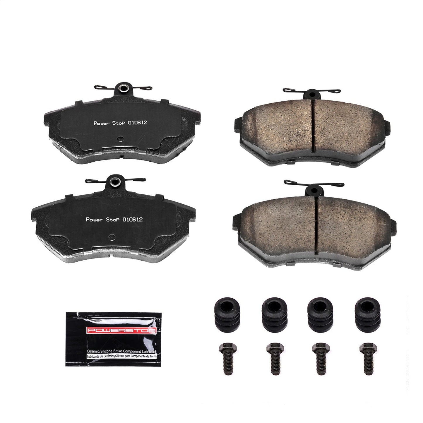 PowerStop 95-02 Volkswagen Cabrio Front Z23 Evolution Sport Brake Pads w/Hardware (Z23-696)