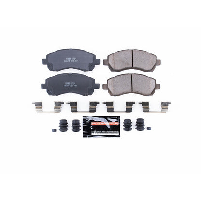 PowerStop 97-01 Subaru Impreza Front Z23 Evolution Sport Brake Pads w/Hardware (Z23-722)