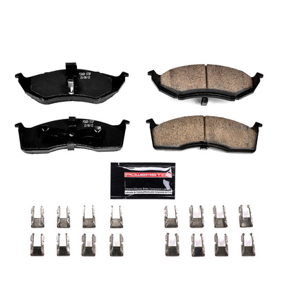PowerStop 99-04 Chrysler 300M Front Z23 Evolution Sport Brake Pads w/Hardware (Z23-730)