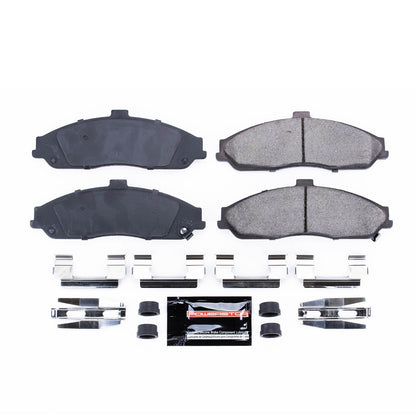 PowerStop 04-09 Cadillac XLR Front Z23 Evolution Sport Brake Pads w/Hardware (Z23-731)