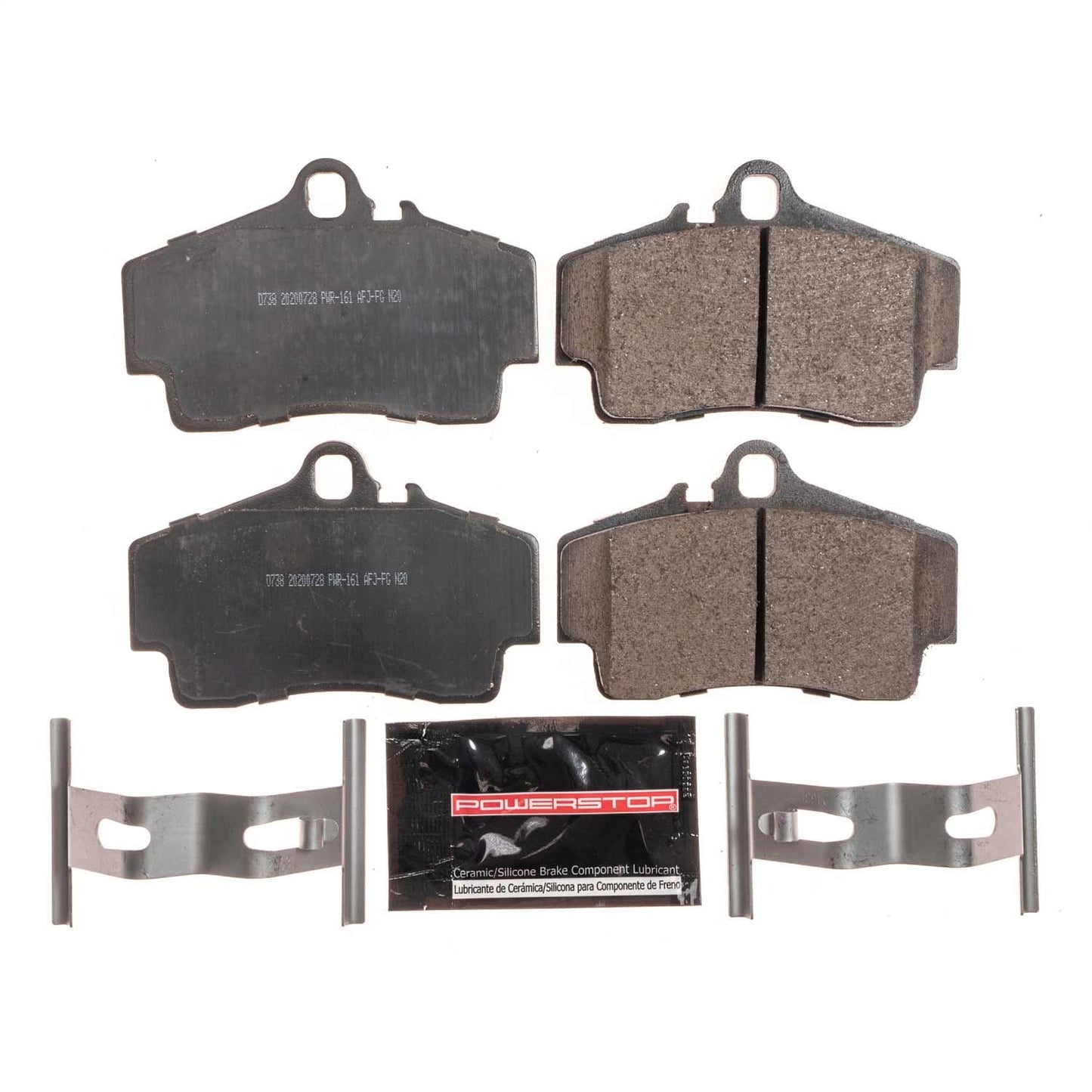 PowerStop 99-08 Porsche 911 Rear Z23 Evolution Sport Brake Pads w/Hardware (Z23-738)