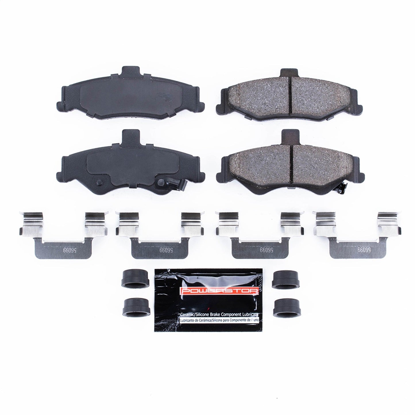 PowerStop 98-02 Chevrolet Camaro Rear Z23 Evolution Sport Brake Pads w/Hardware (Z23-750)