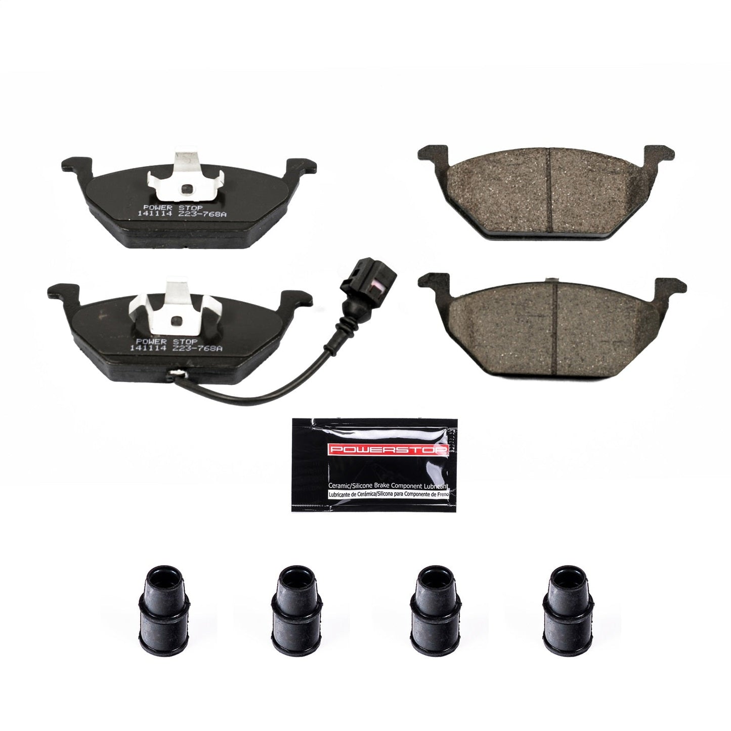 PowerStop 98-06 Volkswagen Beetle Front Z23 Evolution Sport Brake Pads w/Hardware (Z23-768A)