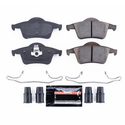 PowerStop 01-09 Volvo S60 Rear Z23 Evolution Sport Brake Pads w/Hardware (Z23-795)