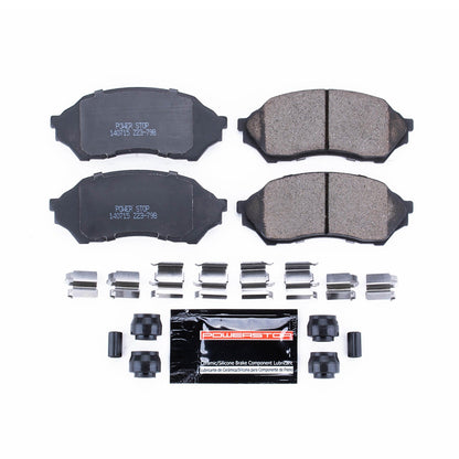 PowerStop 99-01 Mazda Protege Front Z23 Evolution Sport Brake Pads w/Hardware (Z23-798)