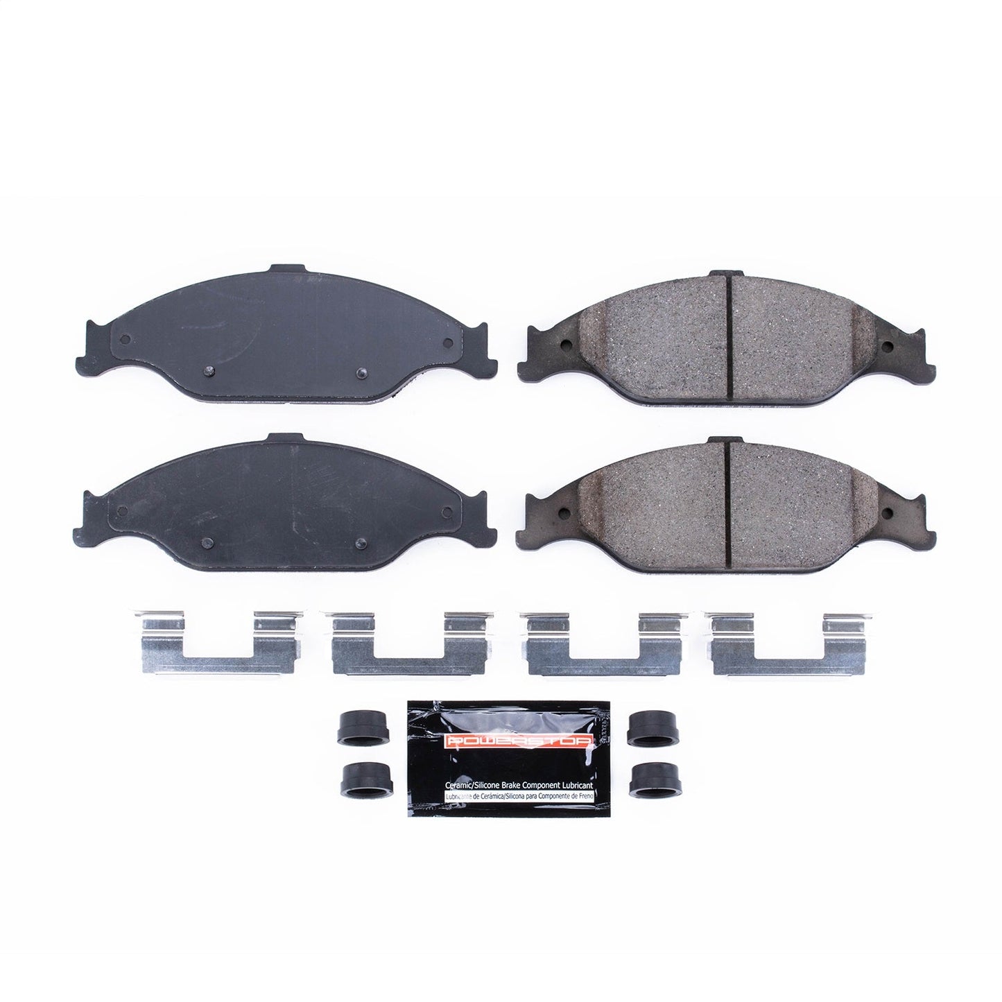 PowerStop 99-04 Ford Mustang Front Z23 Evolution Sport Brake Pads w/Hardware (Z23-804)