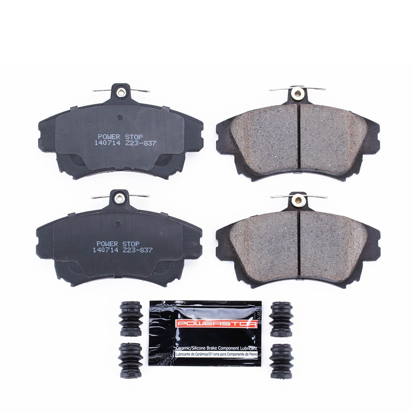PowerStop 00-04 Volvo S40 Front Z23 Evolution Sport Brake Pads w/Hardware (Z23-837)
