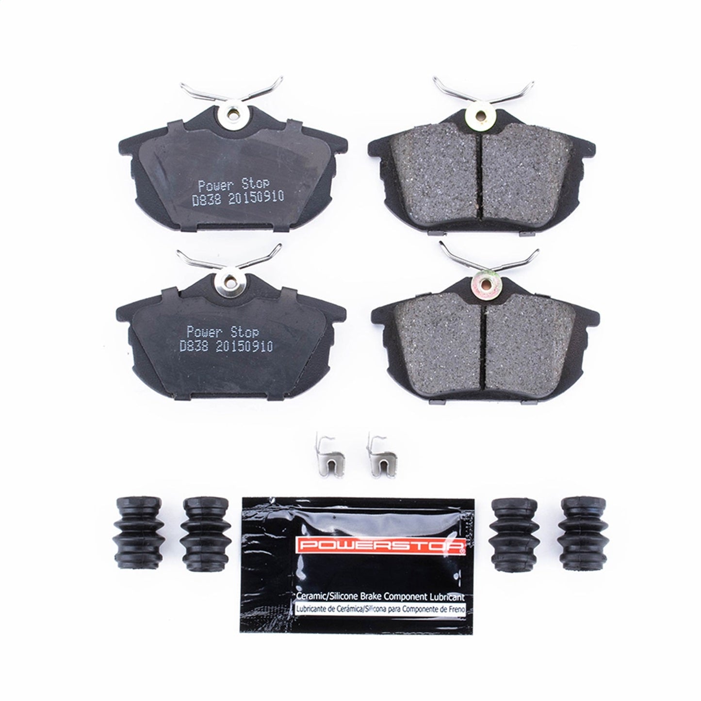 PowerStop 00-04 Volvo S40 Rear Z23 Evolution Sport Brake Pads w/Hardware (Z23-838)