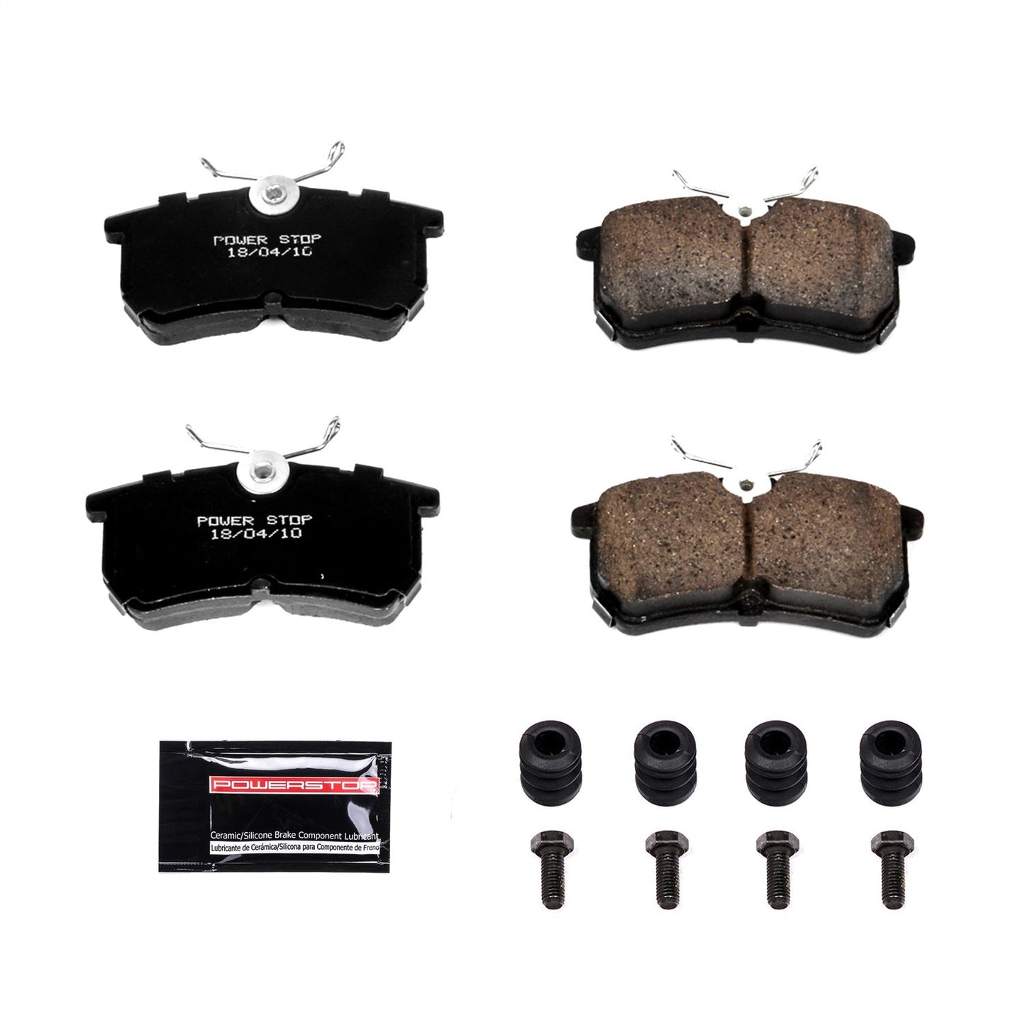 PowerStop 14-19 Ford Fiesta Rear Z23 Evolution Sport Brake Pads w/Hardware (Z23-886)