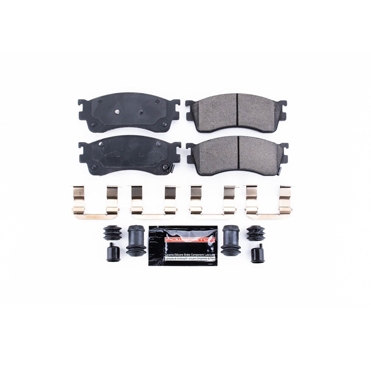 PowerStop 01-02 Mazda Protege Front Z23 Evolution Sport Brake Pads w/Hardware (Z23-893)