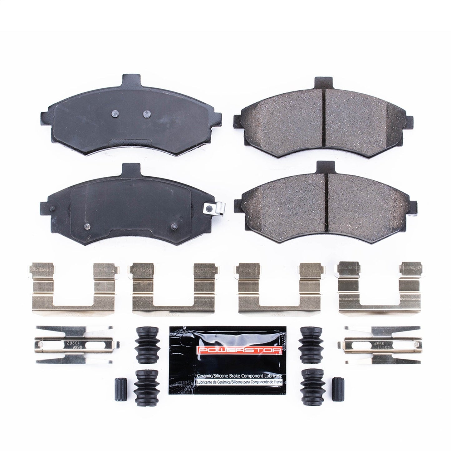 PowerStop 02-05 Hyundai Elantra Front Z23 Evolution Sport Brake Pads w/Hardware (Z23-941)