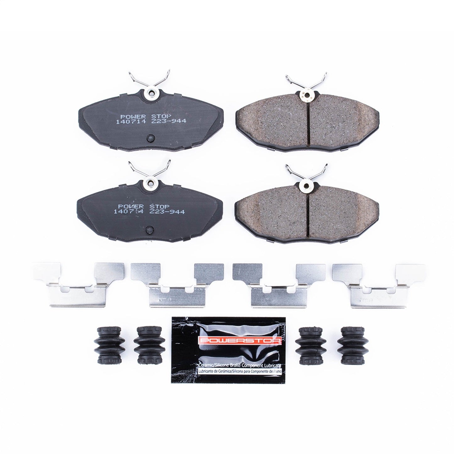 PowerStop 03-05 Jaguar S-Type Rear Z23 Evolution Sport Brake Pads w/Hardware (Z23-944)
