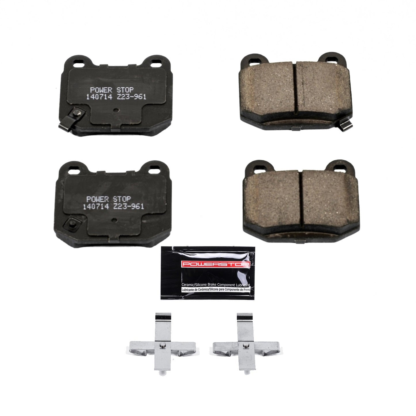 PowerStop 03-05 Infiniti G35 Rear Z23 Evolution Sport Brake Pads w/Hardware (Z23-961)