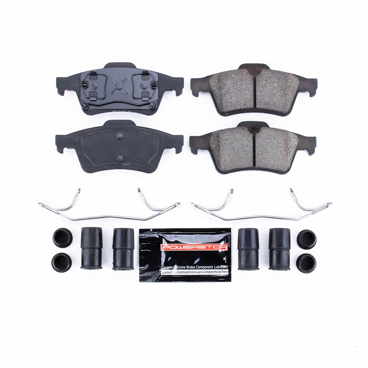 PowerStop 04-05 Mazda 3 Rear Z23 Evolution Sport Brake Pads w/Hardware (Z23-973)