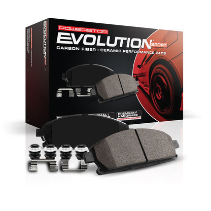 PowerStop Brake Pad Set | 2007–2009 Dodge Sprinter 3500 (Z23-1268)