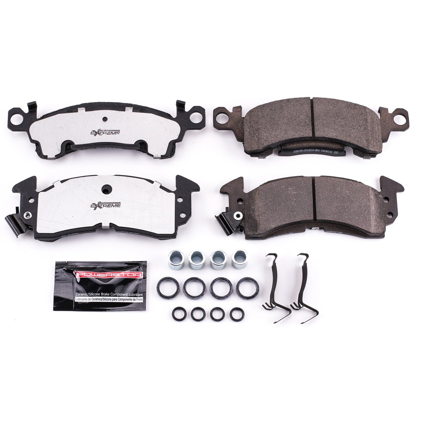PowerStop 73-75 Buick Apollo Front or Rear Z26 Extreme Street Brake Pads w/Hardware (Z26-052)