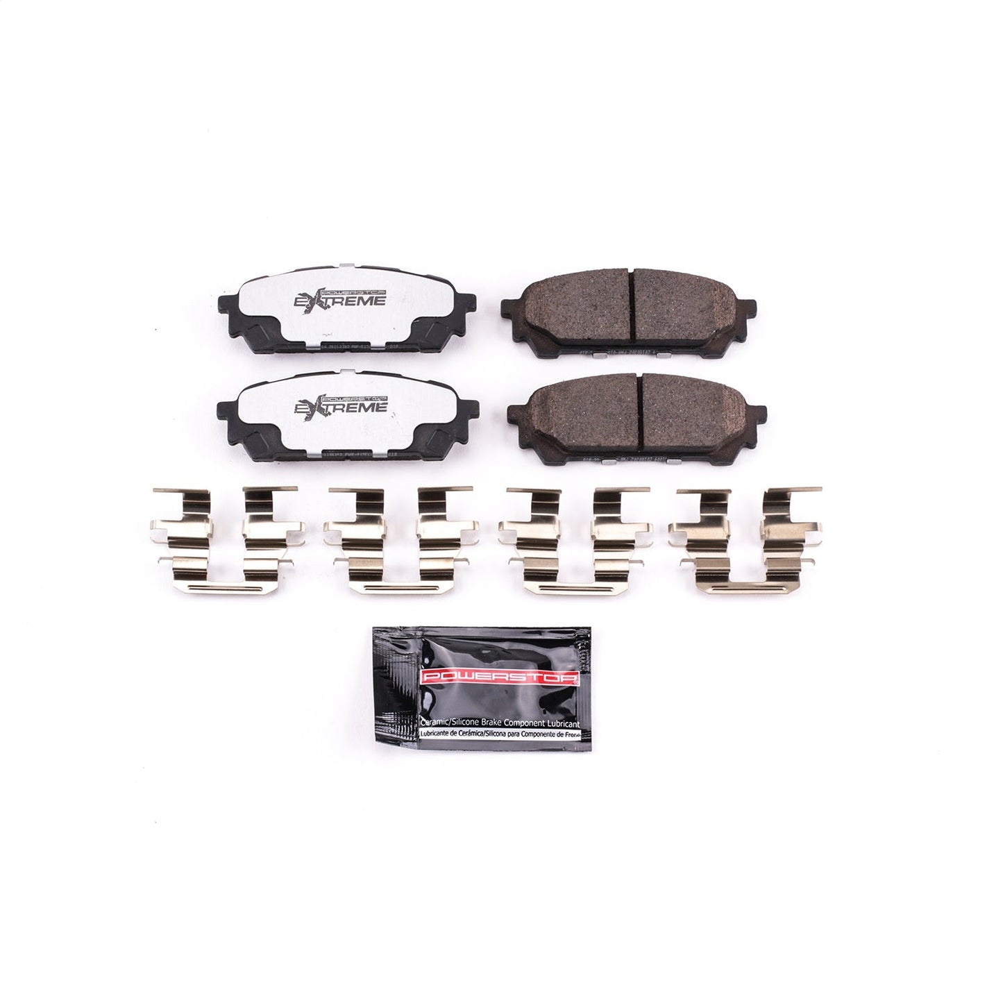 PowerStop 05-06 Saab 9-2X Rear Z26 Extreme Street Brake Pads w/Hardware (Z26-1004)