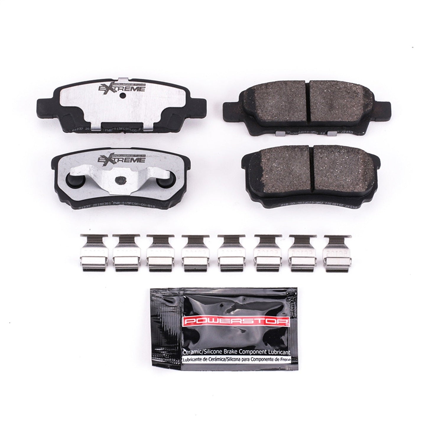 PowerStop 11-14 Chrysler 200 Rear Z26 Extreme Street Brake Pads w/Hardware (Z26-1037)