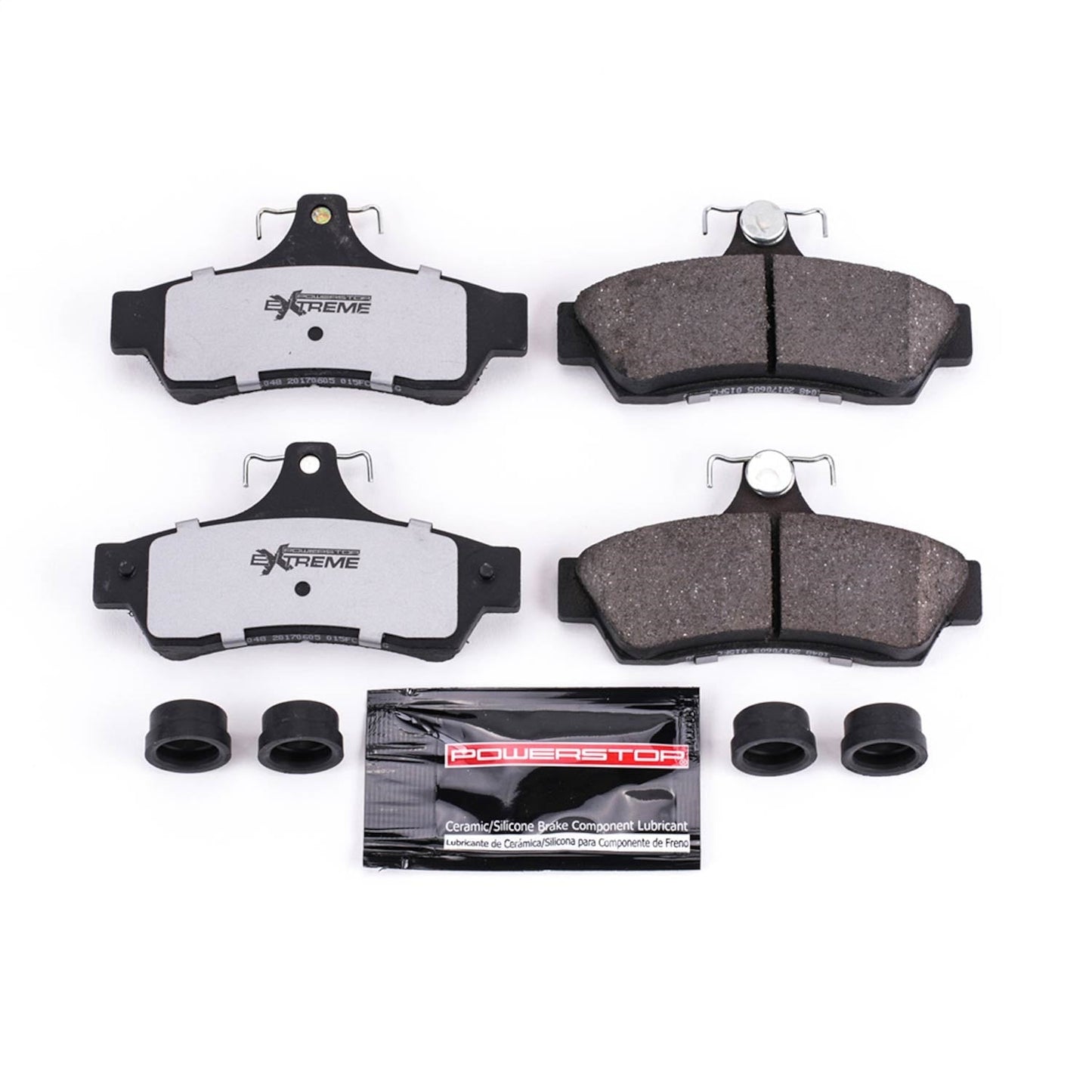 PowerStop 04-06 Pontiac GTO Rear Z26 Extreme Street Brake Pads w/Hardware (Z26-1048)
