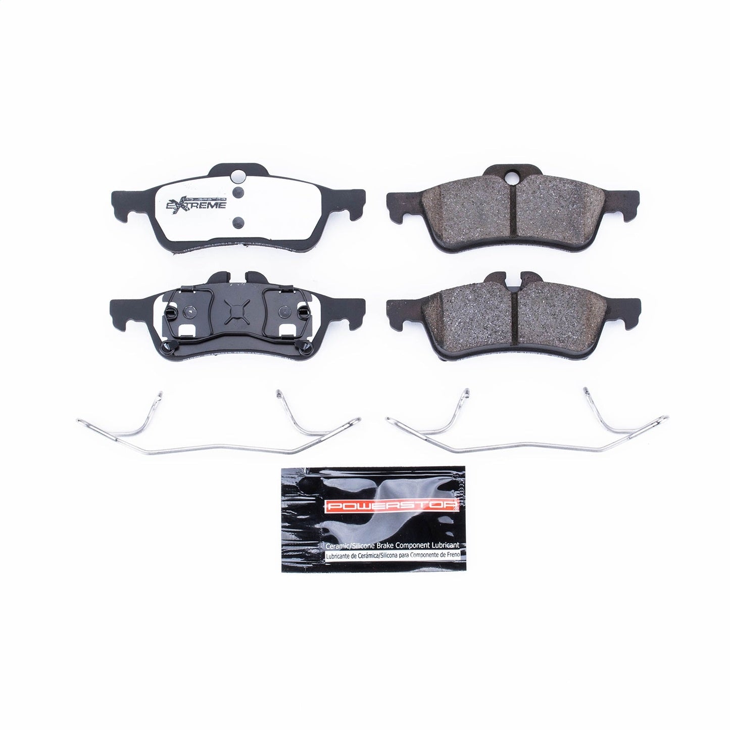 PowerStop 04-08 Mini Cooper Rear Z26 Extreme Street Brake Pads w/Hardware (Z26-1060)