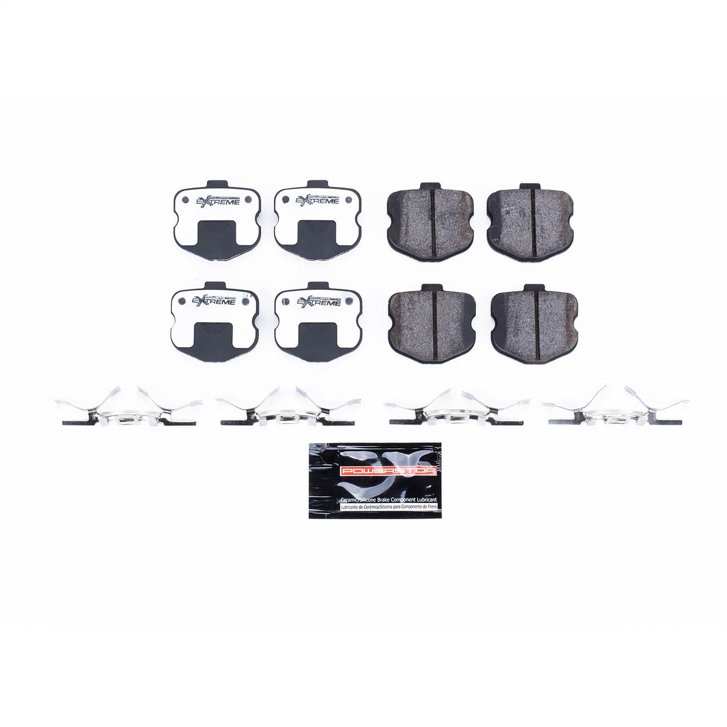 PowerStop 06-13 Chevrolet Corvette Rear Z26 Extreme Street Brake Pads w/Hardware (Z26-1185R)