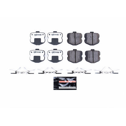 PowerStop 06-13 Chevrolet Corvette Rear Z26 Extreme Street Brake Pads w/Hardware (Z26-1185R)