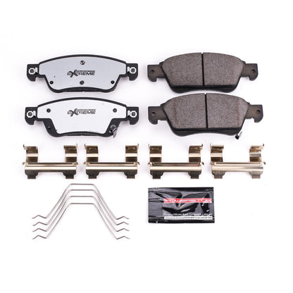PowerStop 07-08 Infiniti G35 Front Z26 Extreme Street Brake Pads w/Hardware (Z26-1287)