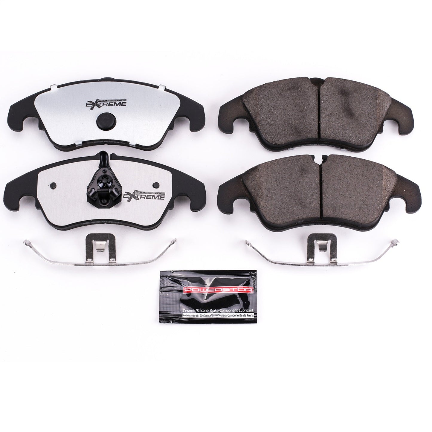 PowerStop 10-16 Audi A4 Front Z26 Extreme Street Brake Pads w/Hardware (Z26-1322)