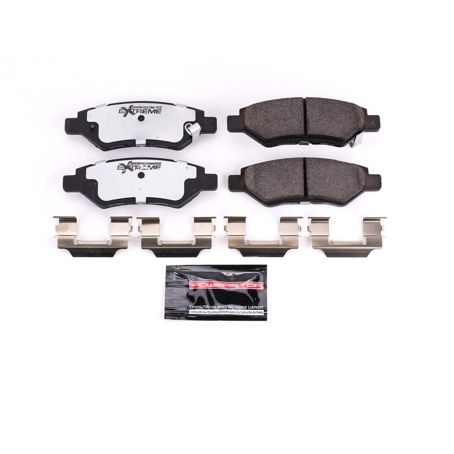 PowerStop 08-14 Cadillac CTS Rear Z26 Extreme Street Brake Pads w/Hardware (Z26-1337)