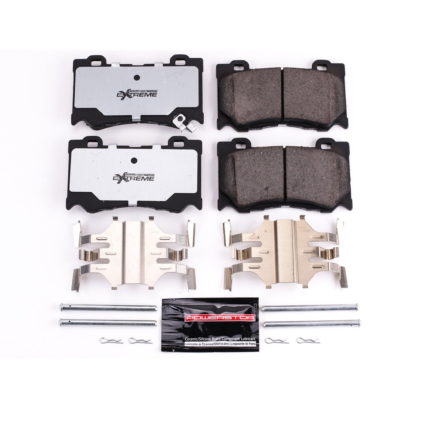 PowerStop 09-13 Infiniti FX50 Front Z26 Extreme Street Brake Pads w/Hardware (Z26-1346)