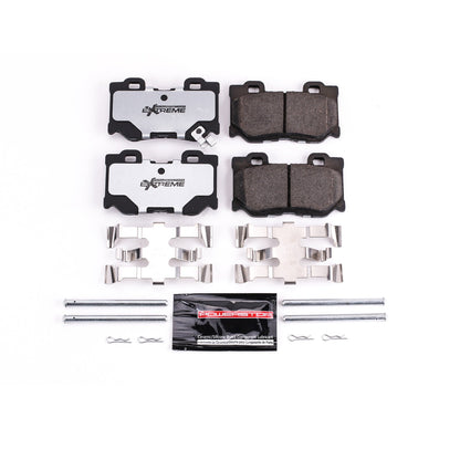 PowerStop 09-13 Infiniti FX50 Rear Z26 Extreme Street Brake Pads w/Hardware (Z26-1347)