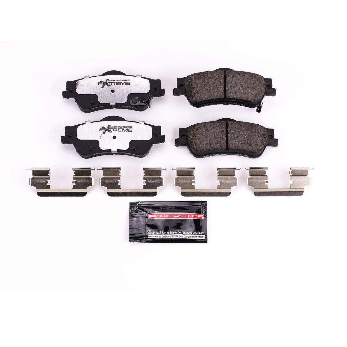 PowerStop 11-17 Chevrolet Caprice Rear Z26 Extreme Street Brake Pads w/Hardware (Z26-1352)
