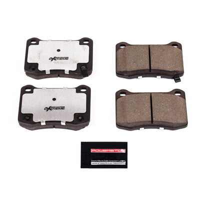 PowerStop 08-14 Lexus IS F Rear Z26 Extreme Street Brake Pads w/Hardware (Z26-1366)