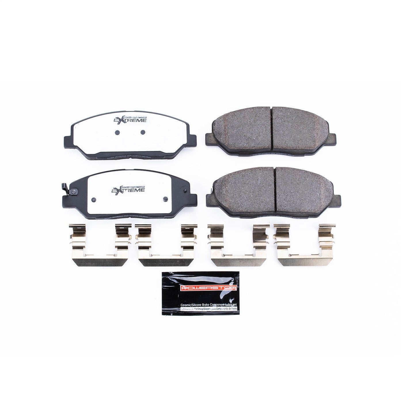 PowerStop 09-11 Hyundai Genesis Front Z26 Extreme Street Brake Pads w/Hardware (Z26-1384)