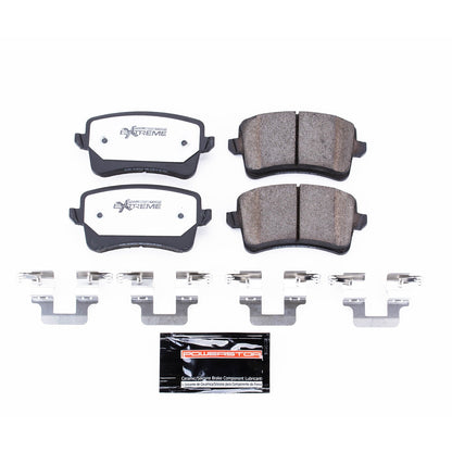 PowerStop 10-16 Audi A4 Rear Z26 Extreme Street Brake Pads w/Hardware (Z26-1386)
