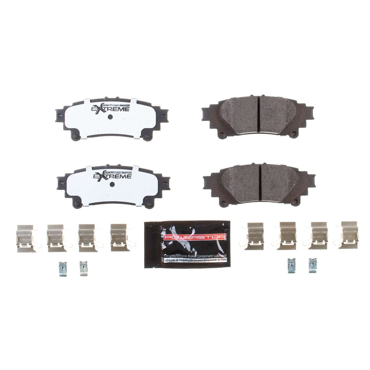 PowerStop 16-17 Lexus GS200t Rear Z26 Extreme Street Brake Pads w/Hardware (Z26-1391A)