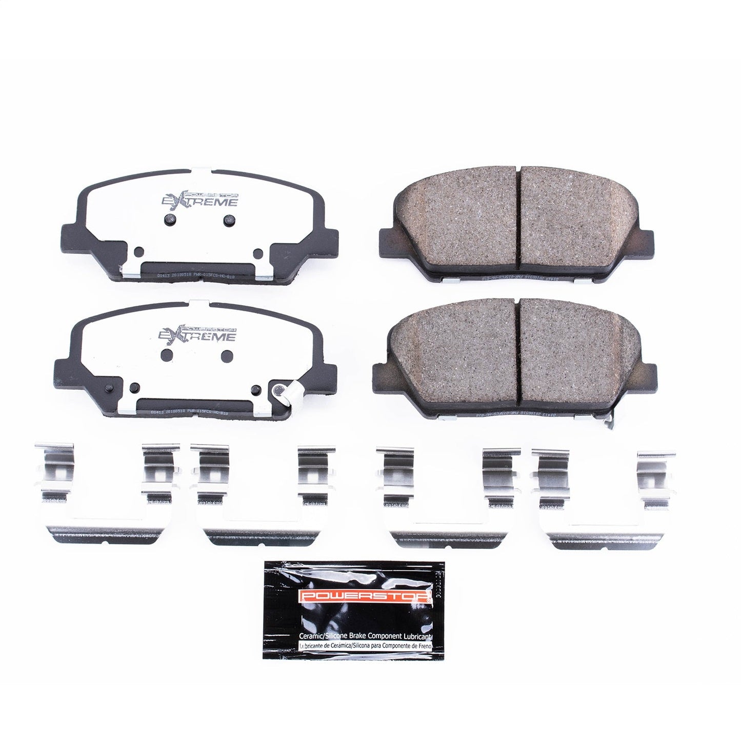 PowerStop 10-16 Hyundai Genesis Coupe Front Z26 Extreme Street Brake Pads w/Hardware (Z26-1413)