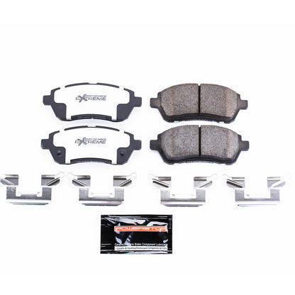 PowerStop 11-19 Ford Fiesta Front Z26 Extreme Street Brake Pads w/Hardware (Z26-1454)