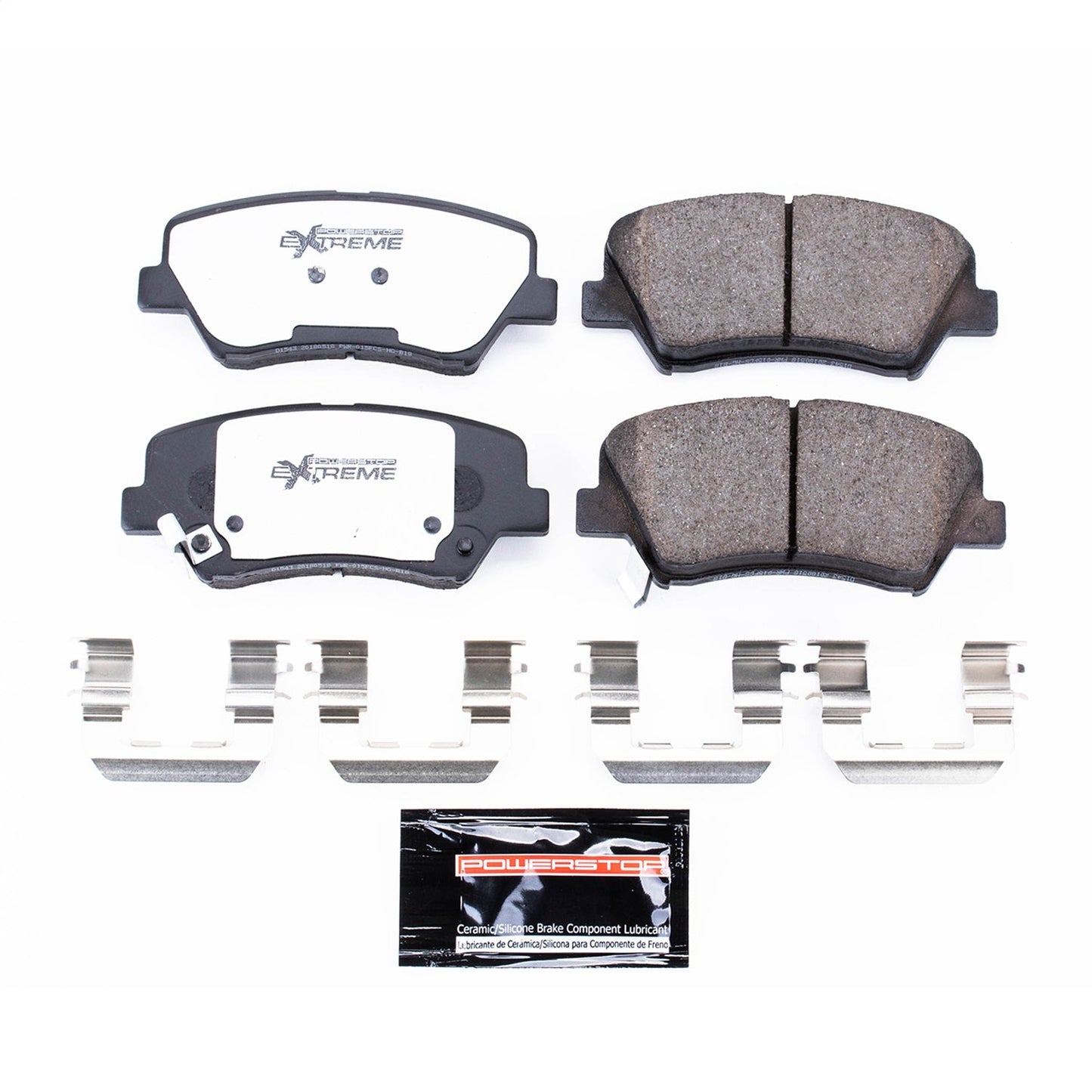 PowerStop 11-16 Hyundai Elantra Front Z26 Extreme Street Brake Pads w/Hardware (Z26-1543)