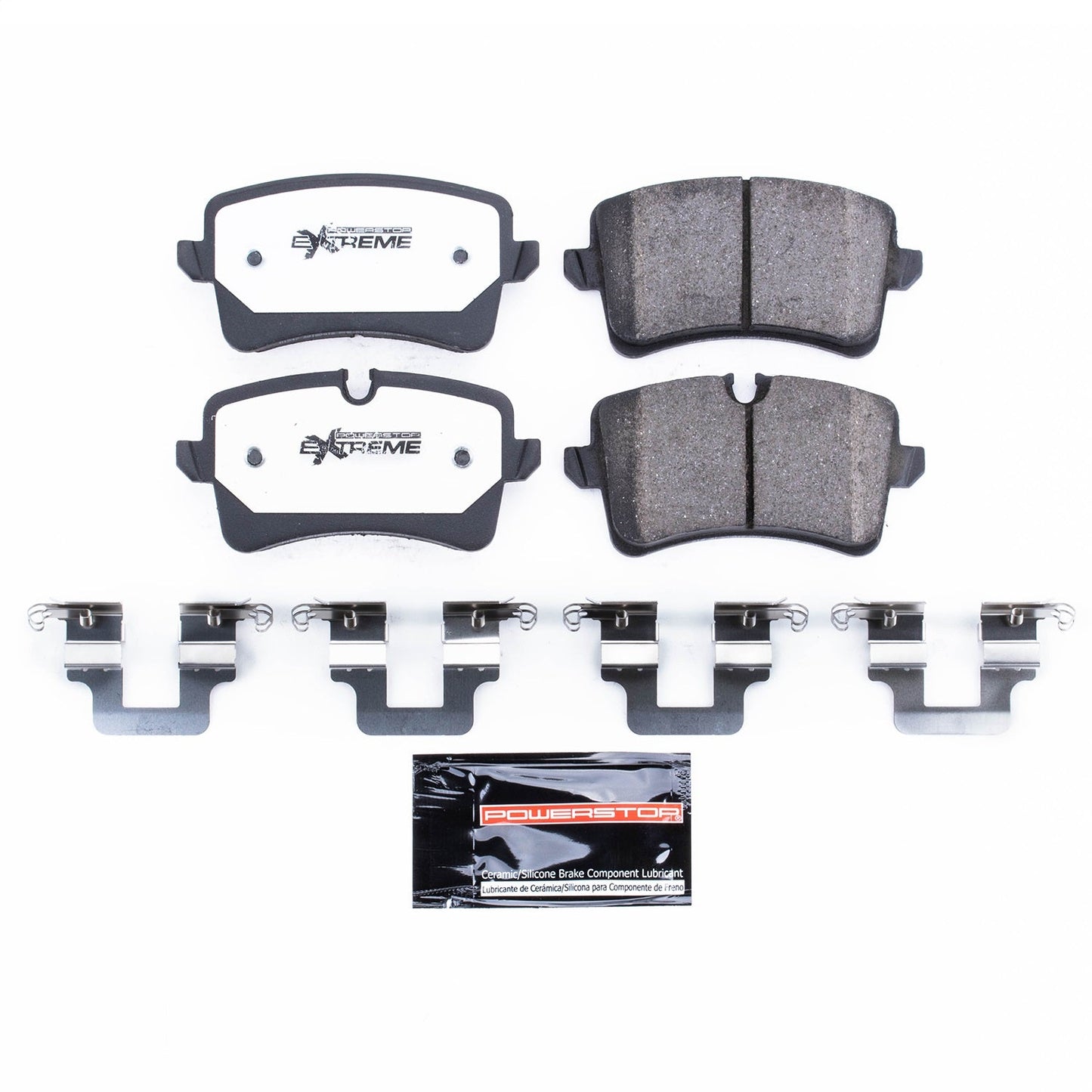 PowerStop 12-18 Audi A6 Rear Z26 Extreme Street Brake Pads w/Hardware (Z26-1547)