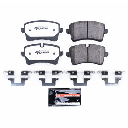 PowerStop 12-18 Audi A6 Rear Z26 Extreme Street Brake Pads w/Hardware (Z26-1547)