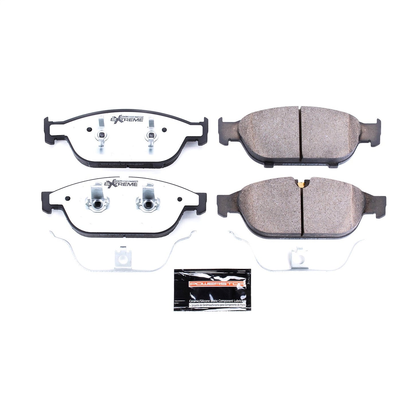 PowerStop 16-18 Audi A6 Front Z26 Extreme Street Brake Pads w/Hardware (Z26-1549)